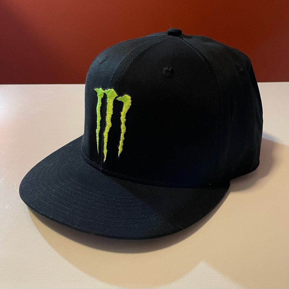 Monster Energy Drink Black OSFM Hat Cap
